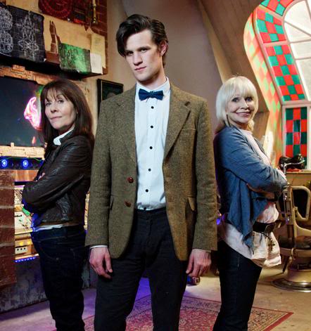 Elisabeth-Sladen-Matt-Smith-Katy-Manning